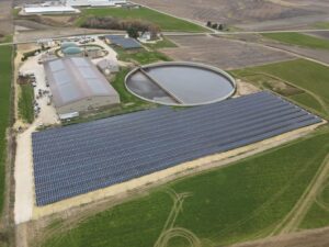 EnTech Solutions’ renewable natural gas (RNG) digester facility in Middleton, Wisconsin.