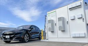 EnTech Solutions Xcape Unit powering EV charger