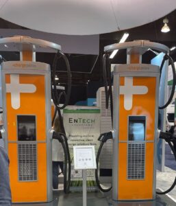 EnTech EV charging at ChargePoint ACT Expo